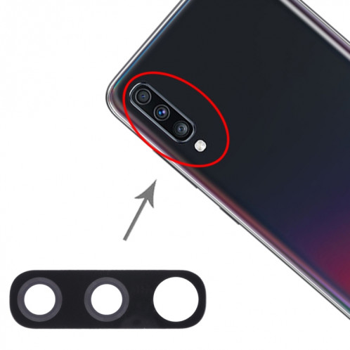 Pour Galaxy A70 10pcs objectif de caméra arrière SH3283629-05