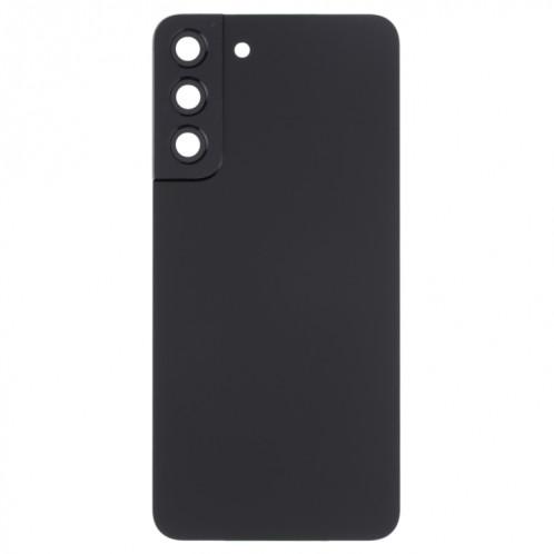 Coque arrière de batterie pour Samsung Galaxy S22+ 5G SM-S906B avec cache d'objectif d'appareil photo (noir) SH02BL1018-06
