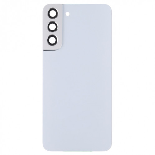 Coque arrière de batterie pour Samsung Galaxy S22+ 5G SM-S906B avec cache d'objectif d'appareil photo (blanc) SH02WL482-06