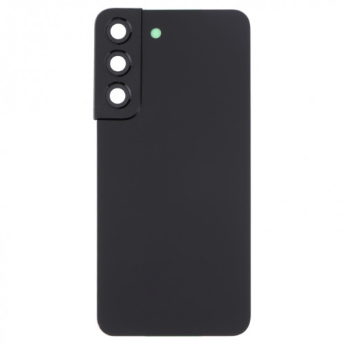 Coque arrière de batterie pour Samsung Galaxy S22 5G SM-S901B avec cache d'objectif d'appareil photo (noir) SH03BL1259-06