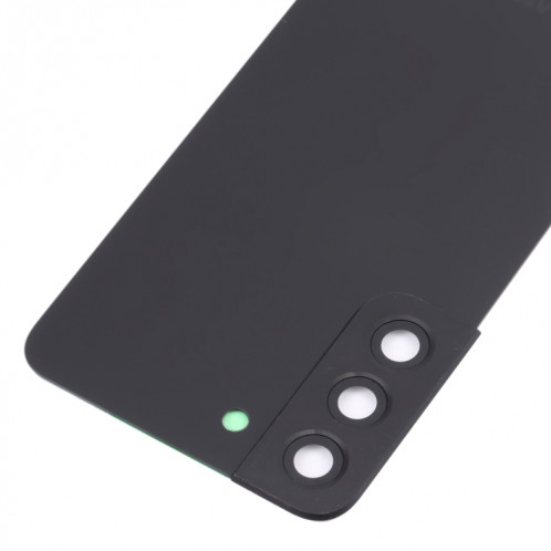 Coque arrière de batterie pour Samsung Galaxy S22 5G SM-S901B avec cache d'objectif d'appareil photo (noir) SH03BL1259-06