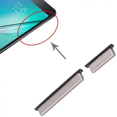 Pour Samsung Galaxy Tab S2 8.0 SM-T710 Bouton d'alimentation et bouton de contrôle du volume (or) SH330J369-04