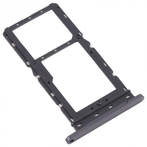 Bac de carte SIM + plateau de carte SIM / plateau de carte micro SD pour Samsung Galaxy Tab A8 10.5 2021 SM-X200 / X205 (noir) SH340B1022-04