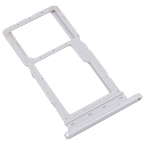 Bac de carte SIM + plateau de carte SIM / plateau de carte micro SD pour Samsung Galaxy Tab A8 10.5 2021 SM-X200 / X205 (blanc) SH340W789-04