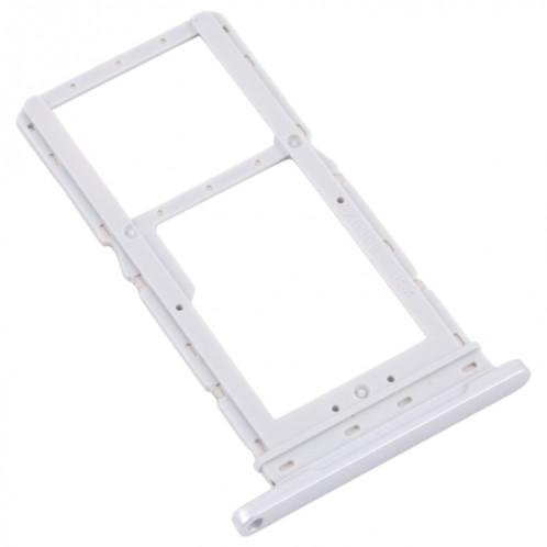 Bac de carte SIM + plateau de carte SIM / plateau de carte micro SD pour Samsung Galaxy Tab A8 10.5 2021 SM-X200 / X205 (blanc) SH340W789-04