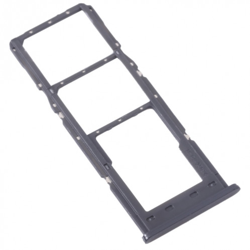 Pour Samsung Galaxy A23 SM-A235 Plateau de carte SIM d'origine + Plateau de carte SIM + Plateau de carte Micro SD (Noir) SH399B1865-04
