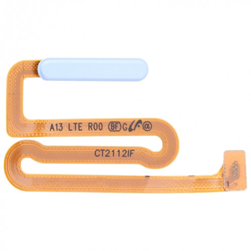 Pour Samsung Galaxy A13 SM-A135 Câble flexible de capteur d'empreintes digitales d'origine (bleu) SH403L1215-04