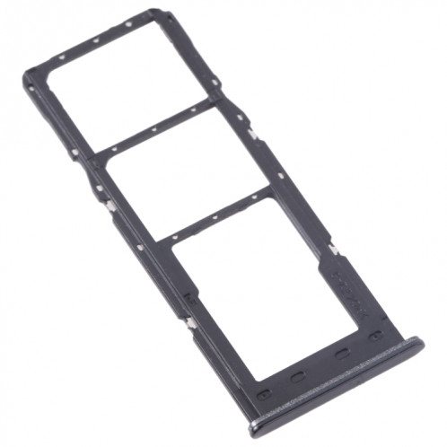 Pour Samsung Galaxy M23 SM-M236B Plateau de carte SIM d'origine + Plateau de carte SIM + Plateau de carte Micro SD (Noir) SH408B1846-04