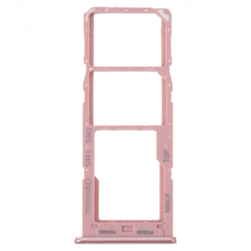 Pour Samsung Galaxy M23 SM-M236B Plateau de carte SIM d'origine + Plateau de carte SIM + Plateau de carte Micro SD (Rose) SH408F1271-04