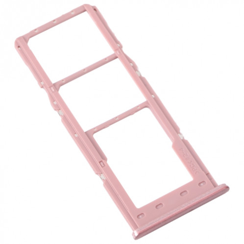Pour Samsung Galaxy M23 SM-M236B Plateau de carte SIM d'origine + Plateau de carte SIM + Plateau de carte Micro SD (Rose) SH408F1271-04