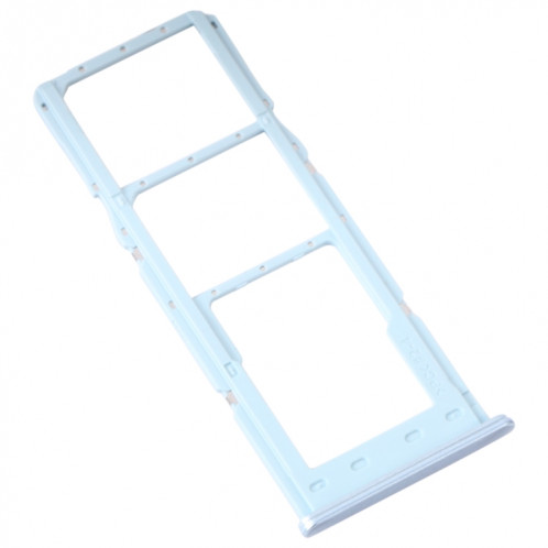 Pour Samsung Galaxy M23 SM-M236B Plateau de carte SIM d'origine + Plateau de carte SIM + Plateau de carte Micro SD (Bleu) SH408L1019-04