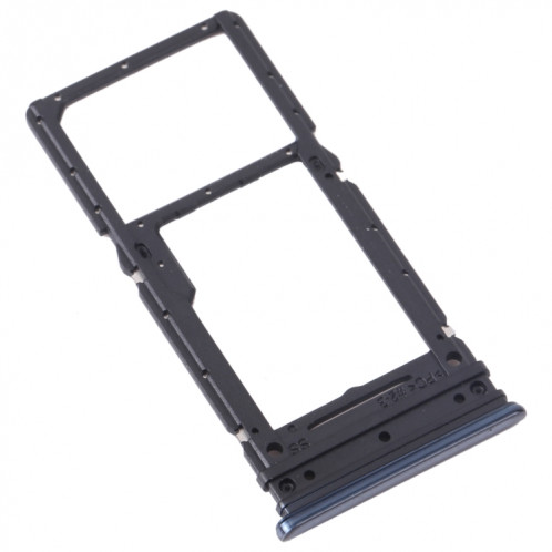 Pour Samsung Galaxy M53 SM-M536B Plateau de carte SIM d'origine + plateau de carte Micro SD (noir) SH423B313-04