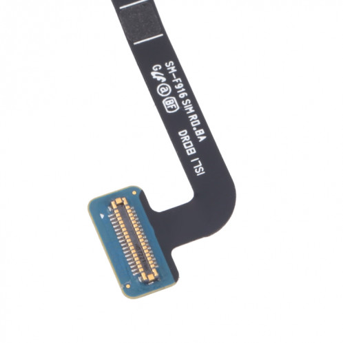 Pour Samsung Galaxy Z Fold2 5G SM-F916 Support de carte SIM d'origine avec câble flexible SH3427788-04
