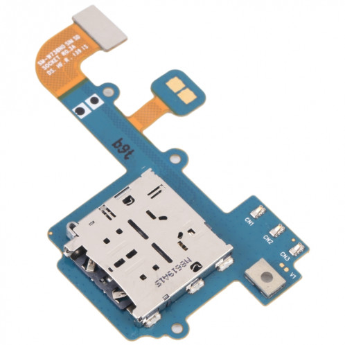 Pour Samsung Galaxy Book2 SM-W738 Prise de support de carte SIM d'origine avec câble flexible SH34361783-04
