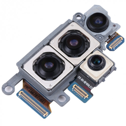 Pour Samsung Galaxy S20+/S20+ 5G SM-G985F/G986F EU Version ensemble d'appareils photo d'origine (téléobjectif + profondeur + large + appareil photo principal) SH34451206-04