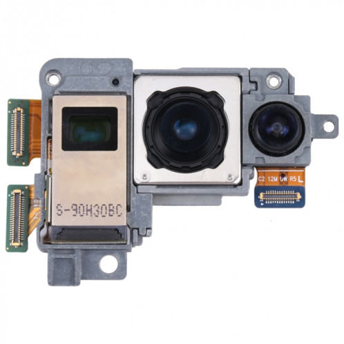 Pour Samsung Galaxy Note20 Ultra 5G SM-N986B ensemble d'appareils photo d'origine (téléobjectif + large + appareil photo principal) SH34501674-04