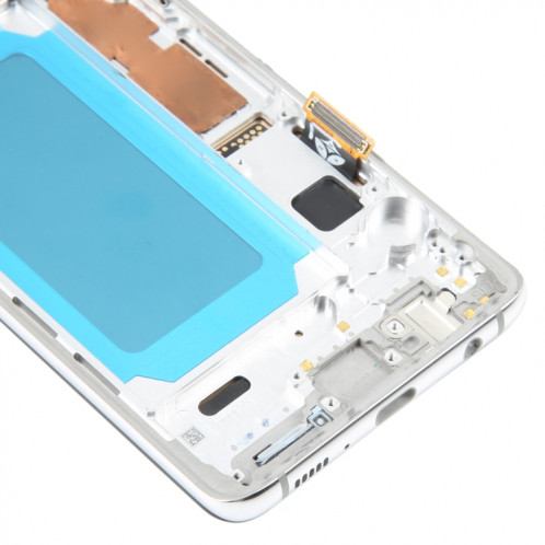 Écran LCD TFT pour Samsung Galaxy S10 SM-G973 Assemblage complet du numériseur avec cadre, ne prenant pas en charge l'identification des empreintes digitales (Argent) SH509S964-05
