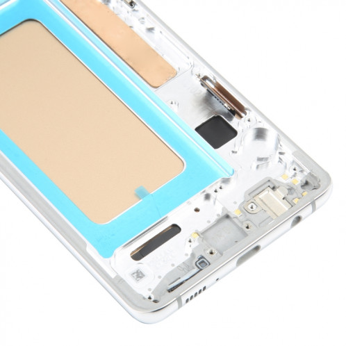 Écran LCD TFT pour Samsung Galaxy S10+ SM-G975 Assemblage complet du numériseur avec cadre, ne prenant pas en charge l'identification des empreintes digitales (Argent) SH511S135-05