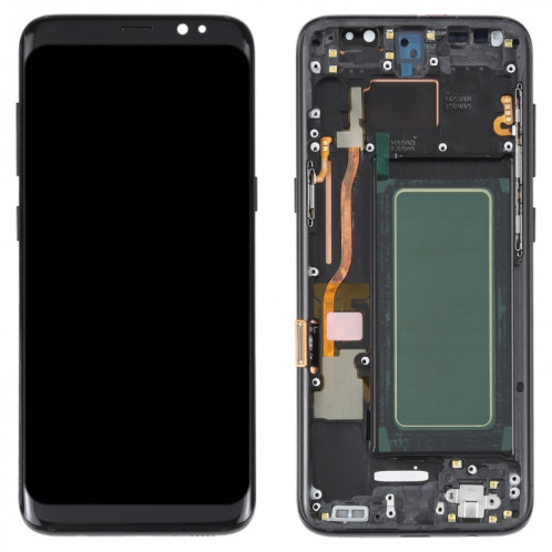 Écran LCD OLED pour Samsung Galaxy S8 SM-G950 Assemblage complet du numériseur avec cadre SH35121017-05