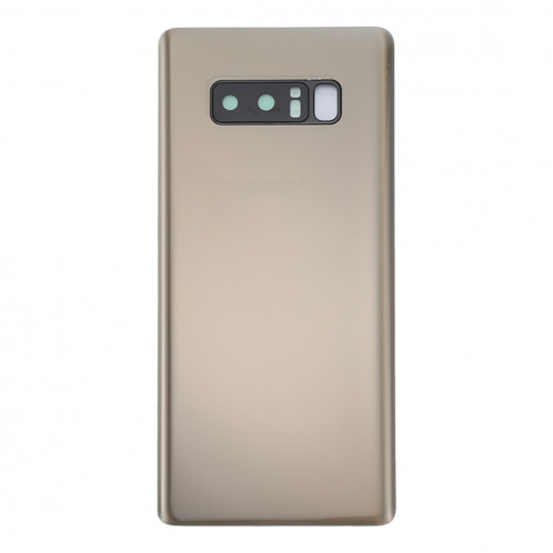 iPartsAcheter pour Samsung Galaxy Note 8 couverture arrière avec la couverture de la lentille de la caméra (or) SI41JL1766-06