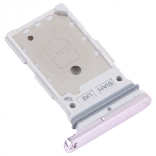 Pour Samsung Galaxy S23 Ultra SM-S918B Plateau de carte SIM d'origine + Plateau de carte SIM (Rose) SH568F1555-04