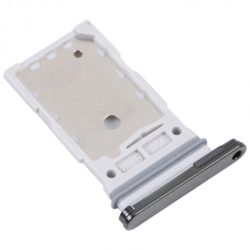 Pour Samsung Galaxy S23 / S23+ SM-S961B/S911B Plateau de carte SIM d'origine + Plateau de carte SIM (Noir) SH570B1511-04