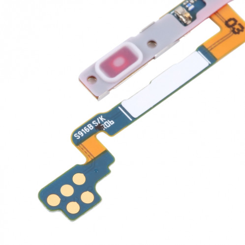 Pour Samsung Galaxy S23 + SM-S916B Bouton d'alimentation d'origine et câble flexible du bouton de volume SH3575714-04