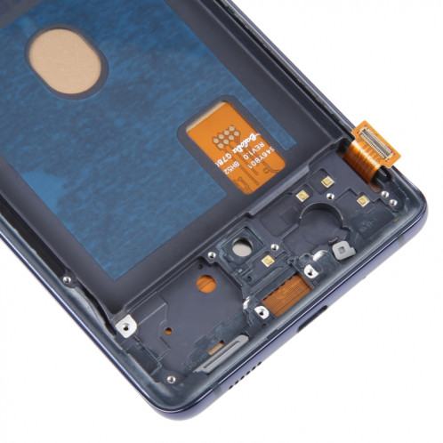 Écran LCD incell pour Samsung Galaxy S20 FE SM-G780 numériseur assemblage complet avec cadre, ne prenant pas en charge l'identification des empreintes digitales SH35901296-06