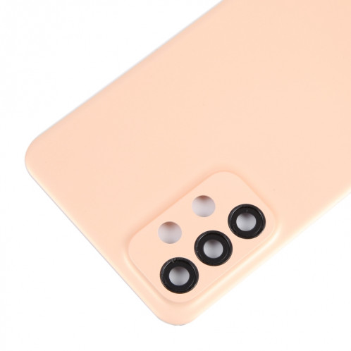 Pour Samsung Galaxy A23 5G SM-A236A Couvercle arrière de batterie d'origine avec couvercle d'objectif d'appareil photo (rose) SH92FL1377-06