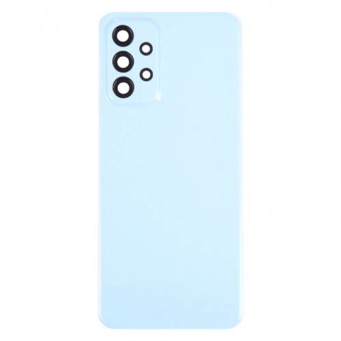 Pour Samsung Galaxy A23 5G SM-A236A Coque arrière de batterie d'origine avec cache d'objectif d'appareil photo (bleu) SH92LL570-06