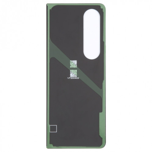 Coque arrière de batterie pour Samsung Galaxy Z Fold4 SM-F936B avec cache d'objectif d'appareil photo (noir) SH593B665-06