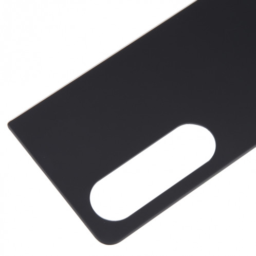 Coque arrière de batterie pour Samsung Galaxy Z Fold4 SM-F936B avec cache d'objectif d'appareil photo (noir) SH593B665-06