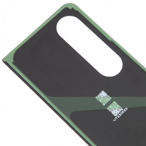 Coque arrière de batterie pour Samsung Galaxy Z Fold4 SM-F936B avec cache d'objectif d'appareil photo (noir) SH593B665-06