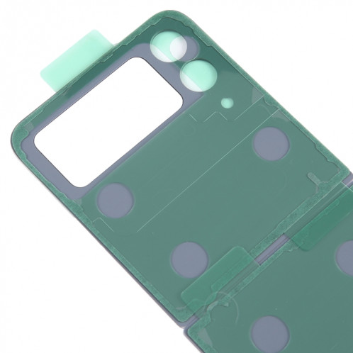 Coque arrière de batterie pour Samsung Galaxy Z Flip4 SM-F721B avec cache d'objectif d'appareil photo (violet) SH594P11-06