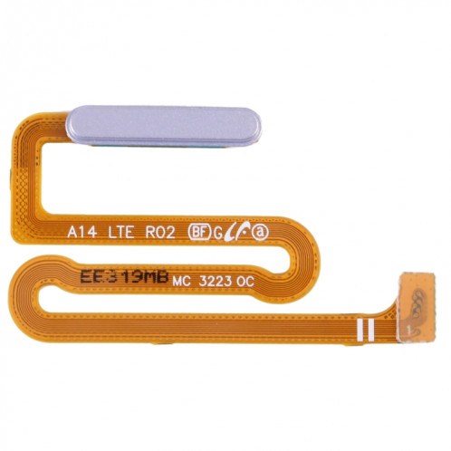 Pour Samsung Galaxy A14 SM-A145F Câble flexible du capteur d'empreintes digitales d'origine (Argent) SH598S1722-05
