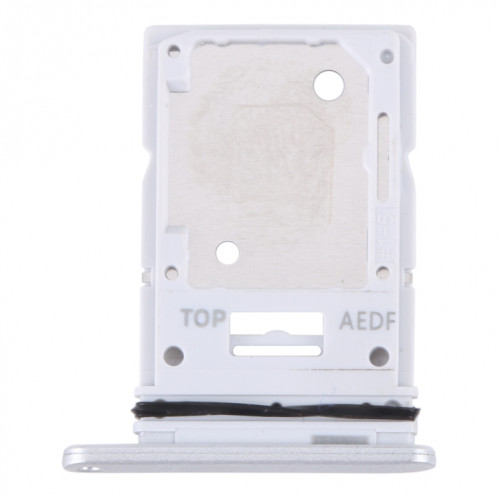 Pour Samsung Galaxy A54 SM-A546 Plateau de carte SIM d'origine + plateau de carte Micro SD (argent) SH629S948-04