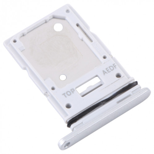 Pour Samsung Galaxy A54 SM-A546 Plateau de carte SIM d'origine + plateau de carte Micro SD (argent) SH629S948-04
