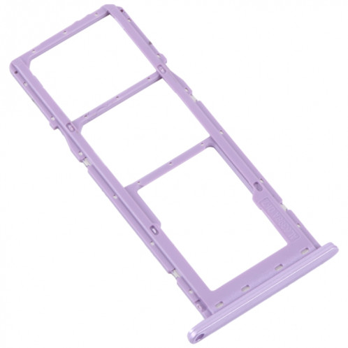 Pour Samsung Galaxy M04 SM-M045F Plateau de carte SIM d'origine + Plateau de carte SIM + Plateau de carte Micro SD (Violet) SH632P1684-04