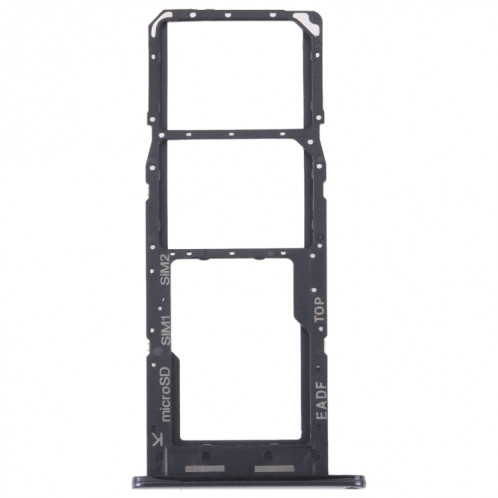 Pour Samsung Galaxy F14 5G Plateau de carte SIM d'origine + Plateau de carte SIM + Plateau de carte Micro SD (Noir) SH634B1574-04