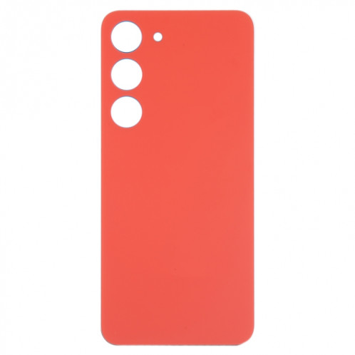 Pour Samsung Galaxy S23 SM-S911B Couvercle arrière de batterie en verre OEM (Orange) SH38EL1013-06