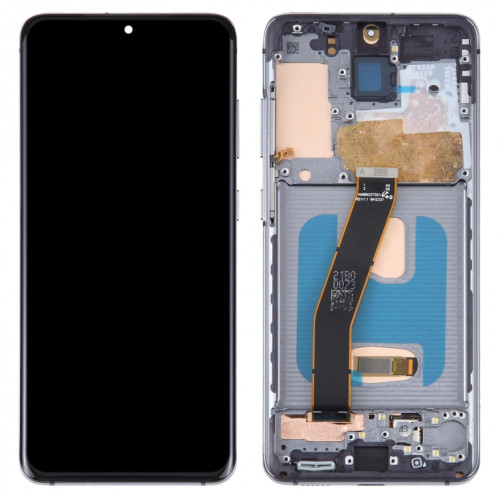 Écran LCD matériel OLED pour Samsung Galaxy S20 SM-G980 ensemble complet de numériseur avec cadre SH3646244-05