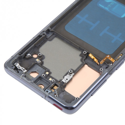 Écran LCD en matériau OLED pour Samsung Galaxy S21 5G SM-G991B Assemblage complet du numériseur avec cadre (Noir) SH647B390-05