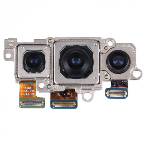 Pour Samsung Galaxy S22 + 5G SM-S906B ensemble d'appareils photo d'origine (téléobjectif + large + appareil photo principal) SH3658812-05
