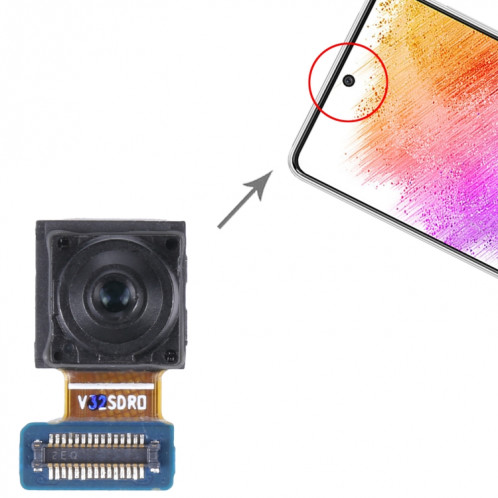 Pour Samsung Galaxy A73 5G SM-A736B Caméra frontale d'origine SH36621333-05
