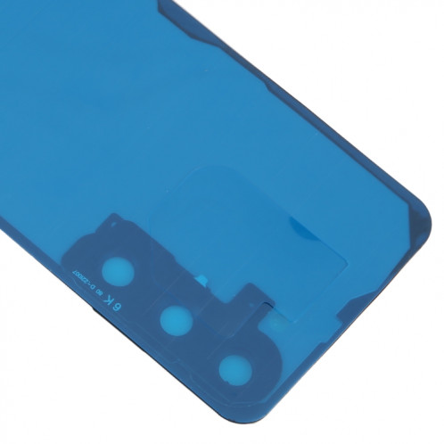 Pour Samsung Galaxy S23 SM-S911B Couvercle arrière de batterie en verre OEM avec couvercle d'objectif d'appareil photo (blanc) SH63WL164-06