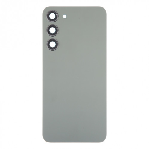 Pour Samsung Galaxy S23 + SM-S916B Couvercle arrière de batterie en verre OEM avec couvercle d'objectif d'appareil photo (vert) SH64GL1532-06