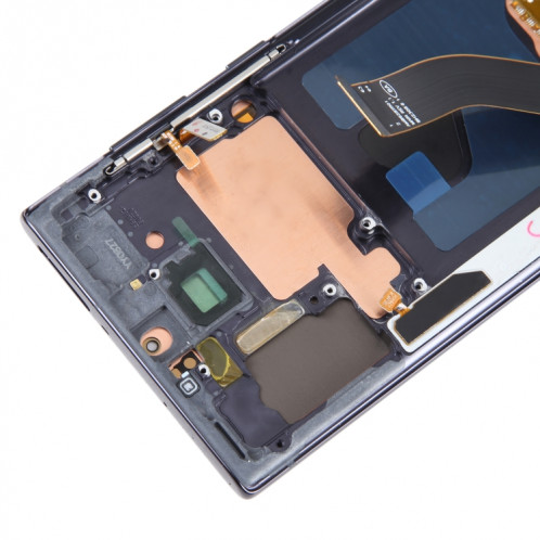 Écran LCD OLED pour Samsung Galaxy Note10 SM-N970F Assemblage complet du numériseur avec cadre (Noir) SH681B1206-05