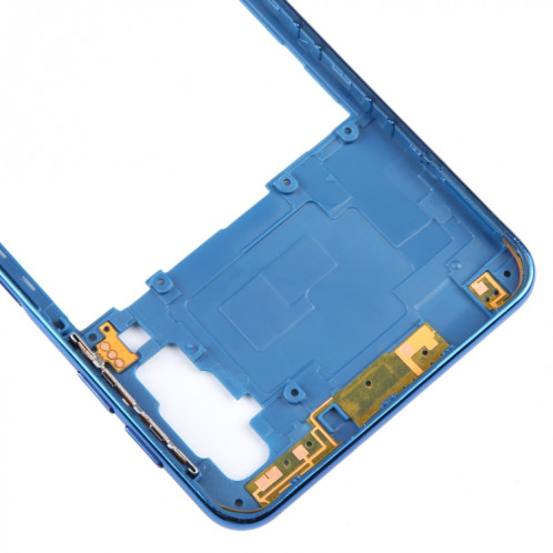 Pour Samsung Galaxy A7 2018 SM-A750 Plaque de cadre central (bleu) SH683L1774-06