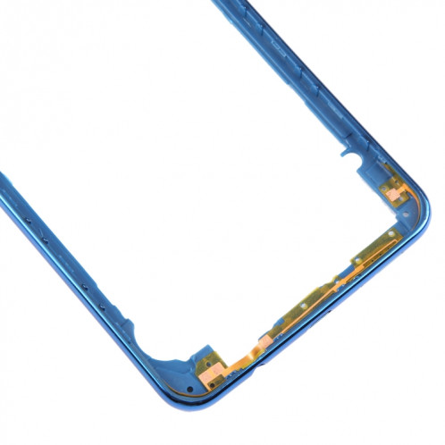 Pour Samsung Galaxy A7 2018 SM-A750 Plaque de cadre central (bleu) SH683L1774-06