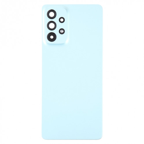 Pour Samsung Galaxy A73 5G SM-A736B Coque arrière de batterie d'origine avec cache d'objectif d'appareil photo (vert) SH92GL878-06